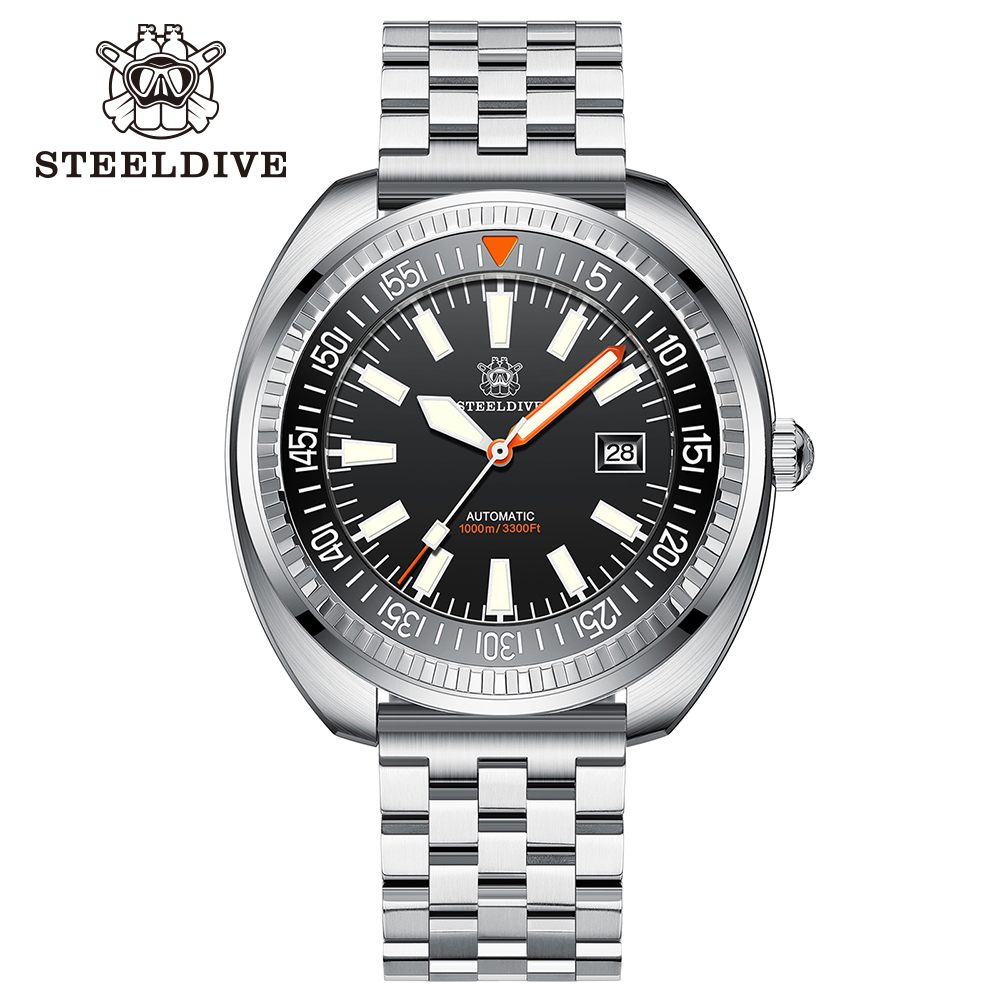 Seiko Watch Prospex - SD1983 Serin Tasarım STEELDIVE Marka 1000