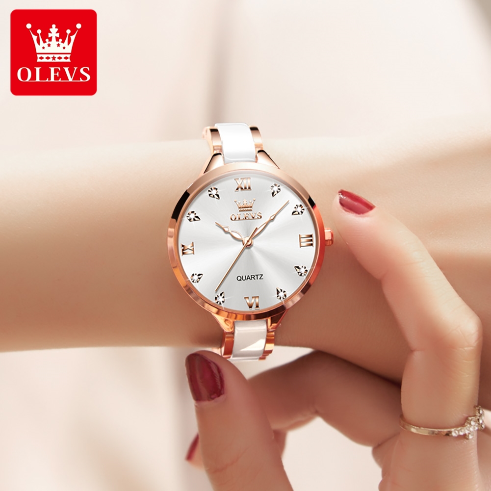 OLEVS 5872 Kadın Saatler Kuvar - Jewelry For Watches incelemesi ve fiyatı