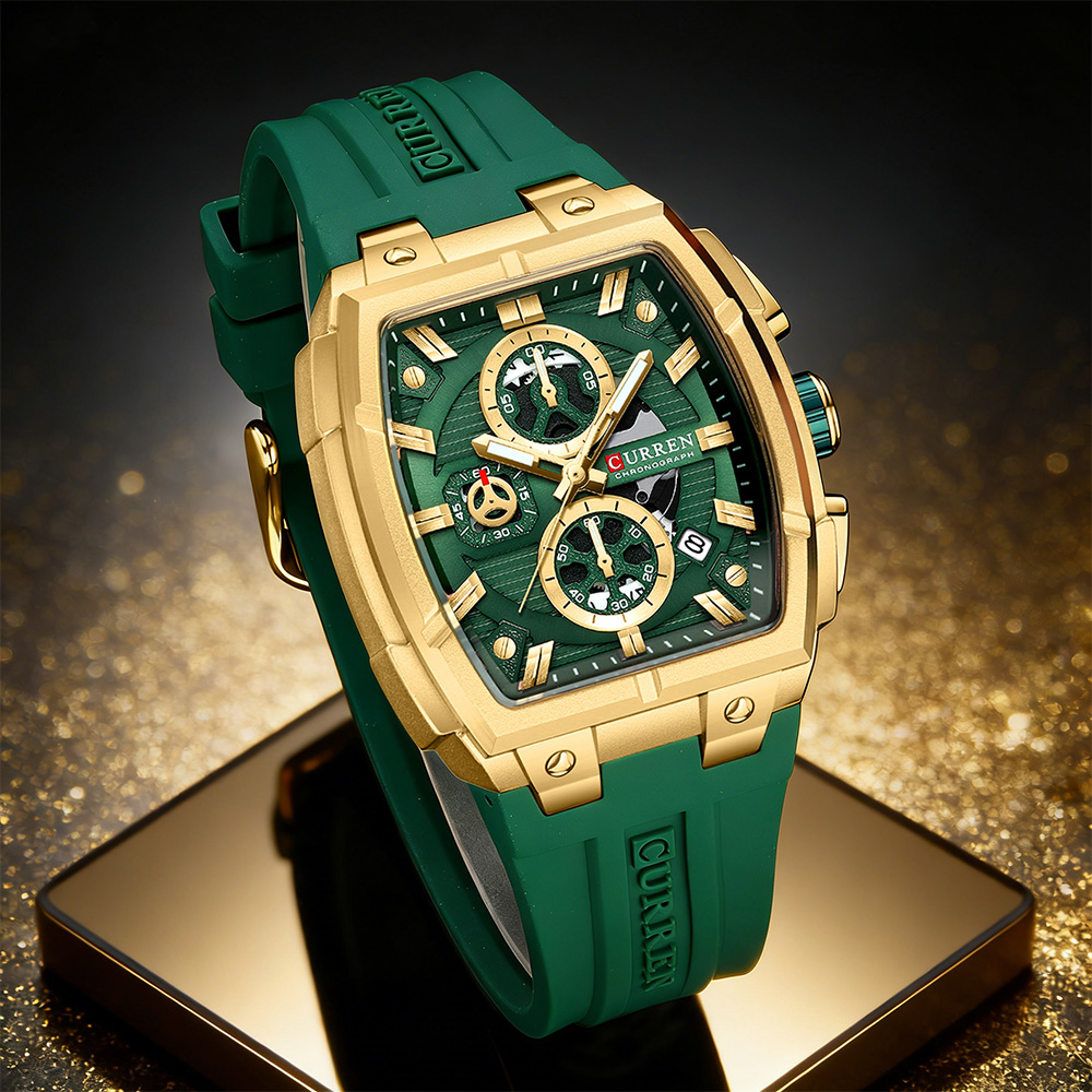 CURREN Lüks Vintage Erkek Spor - Jewelry For Watches incelemesi ve fiyatı