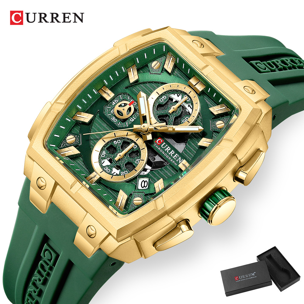 CURREN Lüks Vintage Erkek Spor - Jewelry For Watches incelemesi ve fiyatı