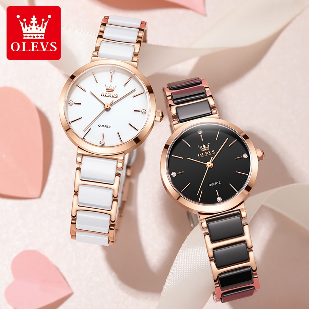 OLEVS Kadın Saati 5877 Lüks Za - Jewelry For Watches incelemesi ve fiyatı