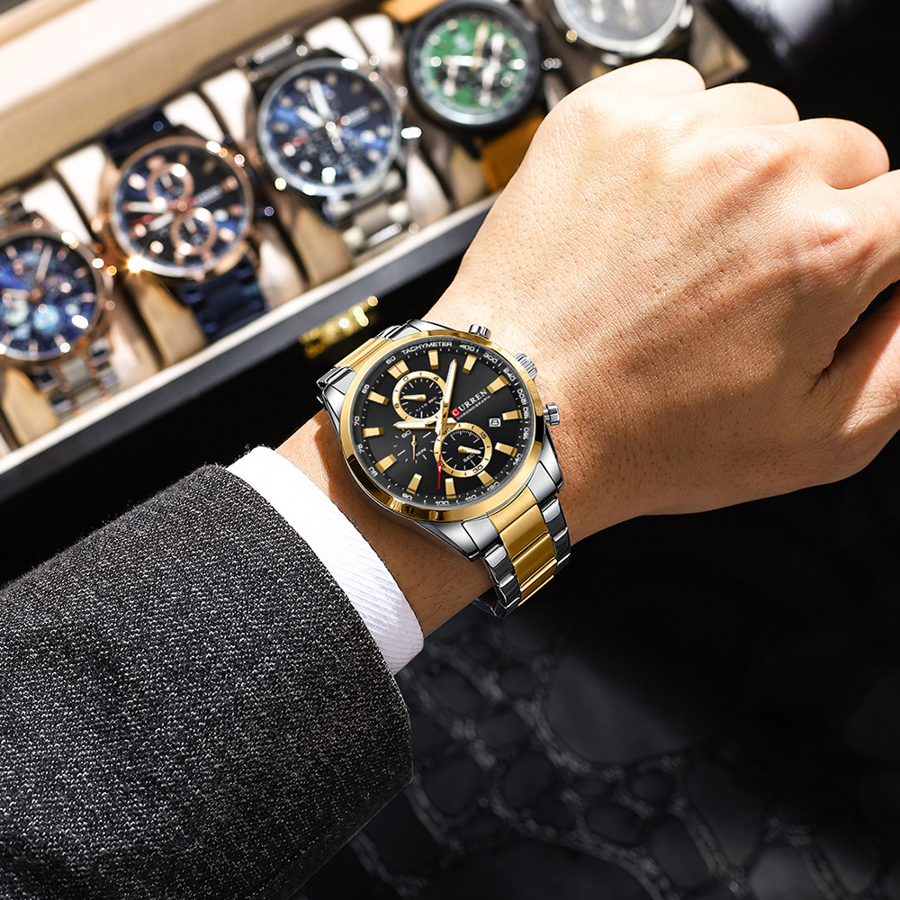 CURREN Casual Kuvars Chrono Sp - Jewelry For Watches incelemesi ve fiyatı