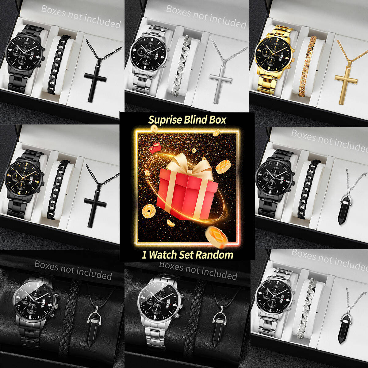 Sürpriz Gizemli Saat Kör Kutu- - Jewelry For Watches incelemesi ve fiyatı